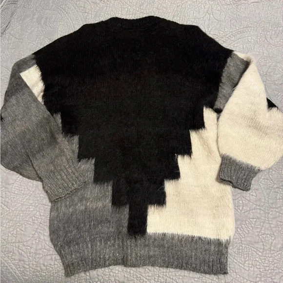 Aymara 100% Alpaca Vintage Handmade Crew Neck Sweater - Picture 4 of 7